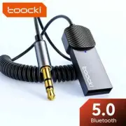 Wireless Bluetooth 5.0 Receiver Adapter 3.5mm Jack Car AUX Stereo Audio Music