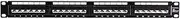 Monoprice 107257 24-Port Cat5 Enhanced 45 Degree Patch Panel