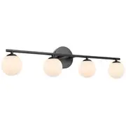 Telbix Moran 4LT Opal Glass Wall Light