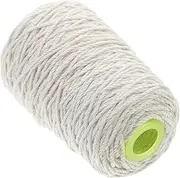 1 Roll 1.8mm Thick Cotton Twine Rope Garden Twine for Crafts Decorative Cotton String DIY Supply Heavy Duty Packaging Rope