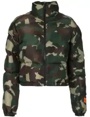 HERON PRESTON NYLON CAMO PUFFER JACKET WOMEN JACKET HWED004F22FAB0025900
