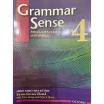 GRAMMAR SENSE 4 ADVANCED GRAMMAR AND WRITING 外文系用書