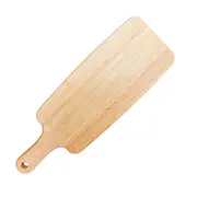 Eco-Friendly Tropical Hardwood Serving And Pizza Board With Handle