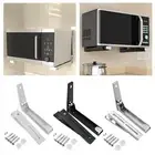 Microwave Oven Shelf Rack Assembly Wall Mounted Stand for Kitchen Home