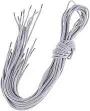 SEWOART 10-Pack 130cm Long Pants Drawstrings Cords Metal Heads Replacement Cords for Sweatpants Jackets Scrubs Shorts Grey
