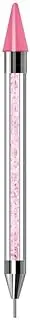 Nail Art Rhinestone Diamond Picker Dotting Nail Dual-ended Gem Pen Crystal Red