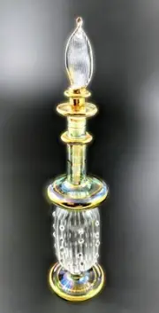 Vintage Handmade Egyptian Perfume Bottle bottles made pre 1995 JCE17 28