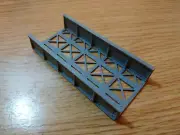 Bridge Girders Model Railway Single Track girder N OO HO Gauge Sides Deck scale
