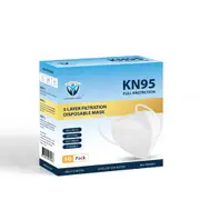 10Pcs KN95 N95 Disposable Face Mask -White
