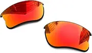 [LenzReborn] 1.6MM Polarized Replacement Lenses for Oakley Half Jacket XLJ Sunglasses, UV Protection, Dark Mirror Lens - More Options