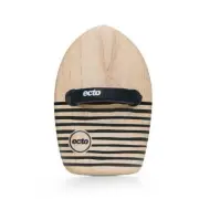 The Ecto Allrounder Wood Hand Plane 11" opens up body surfing using natural wood