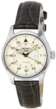 Seiko 5 Sports GMT Champagne Flieger Suit Style Automatic SRPJ87K1 Mens Watch