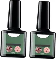 FOMIYES 2 Pack Nail Repair Treatment Nail Care Liquid Safe Non-toxic Formula