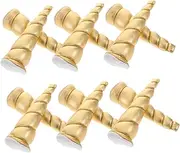 JOINPAYA Unicorn Horn Headband Kit 6 Pairs DIY Handmade Fake Horns for Boys and Girls Adults Birthday Decor Unicorn Hair Accessories
