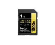 Lexar 1TB Professional GOLD 1800X SDXC UHS-II SD Card
