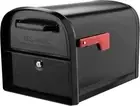 Architectural Mailboxes 6300B-10 Oasis 360 Locking Parcel Mailbox, Black