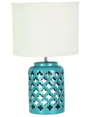 [Oriel Lighting] Casbah Moorish Table Lamp Blue