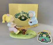 New 1984 Cabbage Patch Kids Porcelain Figure #5015 Playground Fun