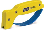 AccuSharp Yellow/Blue ShearSharp Tungsten Carbide Scissor Knife Sharpener 15896