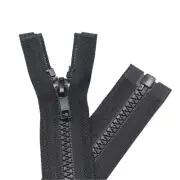 YaHoGa 2PCS #5 24 Inch Separating Jacket Zippers for Sewing Coats Jacket Zipp...