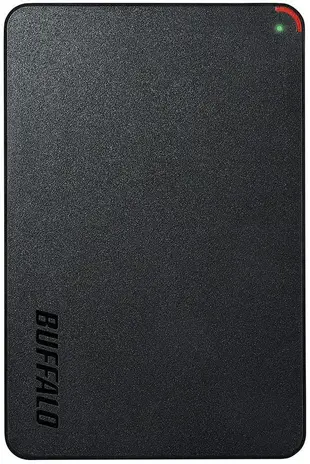 【折300+10%回饋】【日本代購】BUFFALO 迷你站 USB3.1用便攜式HDD 2TB HD-PCFS2.0U3-BBA