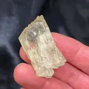 Green Spodumene var. Kunzite Hiddenite Etched Terminated Crystal 24g