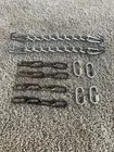 *CUSTOM SIZED TIRE CHAIN EXTENDERS* 2- CROSS CHAINS 4- SIDE CHAIN 4-QUICK LINKS