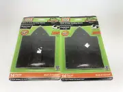 2 - 14 Pc Assorted Ultra Power Hook Loop Sanding Sheets 3761 Black Zirconium