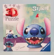Disney Stitch 3D Puzzle Ravensburger Lilo & Stitch Puzzle Ball Easy Click Stable