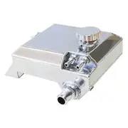 Aeroflow Fabricated Radiator Overflow Tank - Polished, AF77-1022
