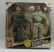 Army ES Toys Action Figure Two Person 12" Figure Set