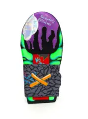 Aria Absolutely Ridiculous Out Of This World Sliding Mitt Adult Glow In The Dark