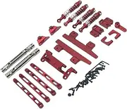 TTETTZ Metal Replacement for 1/12 MN82 LC79 RC Car Components, red