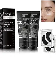 Pack of 2 Instant Firm Eye Tightener, Eye Tightener, Eye Cream Against Dark Circles and Puffiness