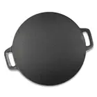 42x37cm Cast Iron Induction Crepes Pan Baking Cookie Pancake Pizza Bakeware