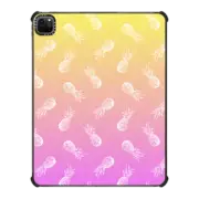 iPad Pro 12.9-inch (5th/6th gen) iPad Impact Case Yellow Purple Tropical Pineapple Pattern