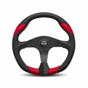 Momo Automotive Accessories QRK35BK0R Steering Wheel Quark 350 mm Dia NEW (for: Toyota)