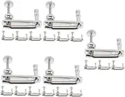 GREENADSCAPE 4pcs Metal Violin Fine Tuners Durable Alloy Tuning Adjusters for Violins Compact Design for Easy Carrying for Precise Tuning and String