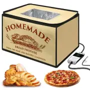 Bread Proofing Box with Heater for Precise Temperature Fermentation, Folding ...