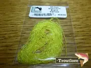 YELLOW MIDGE DIAMOND BRAID - NEW HARELINE DUBBIN FLY TYING BODY MATERIALS