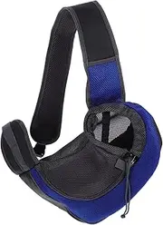 Happyyami Small Animal Carrier Cat Carrier Cross-Body Shoulder Bag Polyester Pet Supplies Dark