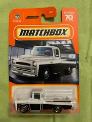 Matchbox Dodge Sweptside Pickup Truck 14/100 White Black 1:64 Scale Diecast 2022