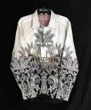 Robert Graham KINCADE Embroidered Multicolor 2XL $348 NWT XXL FREESHIP!