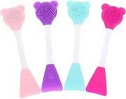 Gogogmee Double Head Silicone Facial Brush Mask Applicator Cleansing Beauty Skin Tool