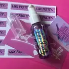 Sanitiser Hand Pump Gel 50ml GRAPE BUBBLEGUM PURPLE Sparkle Vegan 75% Alcohol