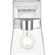 Living District LD7312W5CH Merrick 1 Light 5 inch Chrome Bath Sconce Wall Light
