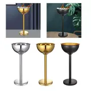 Champagne Ice Bucket, Tall Ice Bucket Stand, Ice Bucket with Stand, Ice Cube