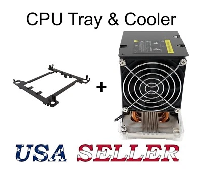 HP Z8 G4 Workstation Second 2ND CPU Heatsink & CPU Tray L25076-001 907572-001