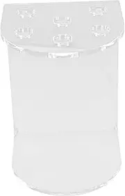 Ipetboom Acrylic Salon Shears Holder Professional Scissors Organizer for Hairdressing Tools Efficient Storage Rack for Scissors Combs and Accessories for Salons and Home Use