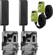 Spartan GoLive2 4G LTE Trail Camera,96°FOV Wide-Angle Lens,Live...